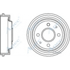 DRM9155 APEC Тормозной барабан