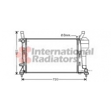30002363 VAN WEZEL Радиатор, охлаждение двигателя