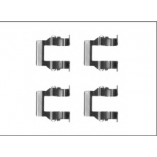 MBA1279 MINTEX Комплектующие, колодки дискового тормоза