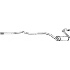 288-675 BOSAL Средний глушитель выхлопных газов