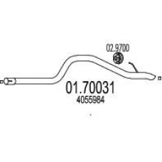 01.70031 MTS Труба выхлопного газа