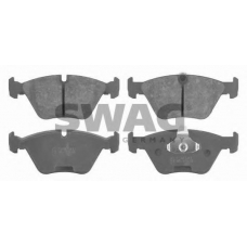 20 91 6217 SWAG Комплект тормозных колодок, дисковый тормоз