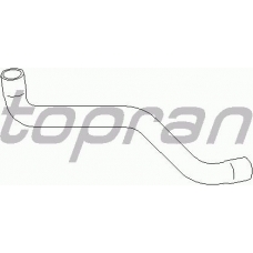 103 000 TOPRAN Шланг радиатора