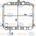 8MK 376 707-601 HELLA Радиатор, охлаждение двигателя