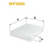 WP2080 WIX Фильтр, воздух во внутренном пространстве