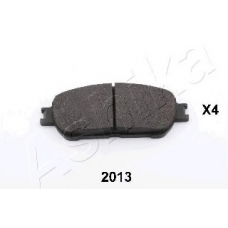 50-02-2013 Ashika Комплект тормозных колодок, дисковый тормоз