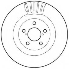 562677BC BENDIX Тормозной диск