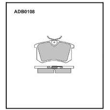 ADB0108 Allied Nippon Тормозные колодки