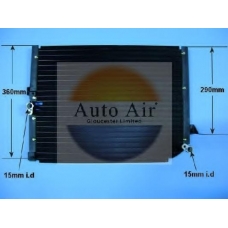 16-1008 AUTO AIR GLOUCESTER Конденсатор, кондиционер