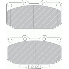 FDB986 FERODO Комплект тормозных колодок, дисковый тормоз