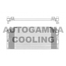 102801 AUTOGAMMA Конденсатор, кондиционер