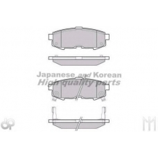 M075-30 ASHUKI Комплект тормозных колодок, дисковый тормоз