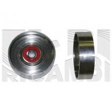 FI24360 KM International Натяжной ролик, поликлиновой  ремень