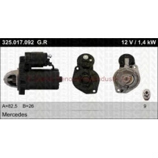 22-325-017-092 TRISCAN Стартер