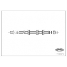 19025849 CORTECO Тормозной шланг