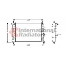 60732078 SCHLIECKMANN Радиатор, охлаждение двигателя