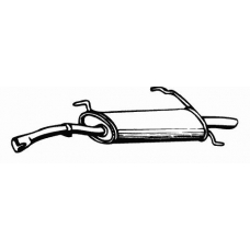 07698 WALKER Глушитель выхлопных газов конечный