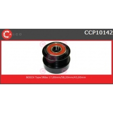 CCP10142 CASCO Ременный шкив, генератор