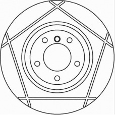 1815301543 S.b.s. Тормозной диск