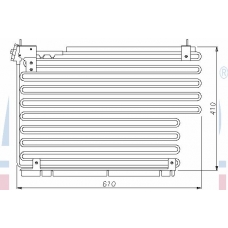 94216 NISSENS Конденсатор, кондиционер