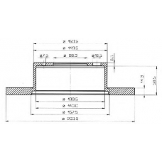 BDC3122 QUINTON HAZELL Тормозной диск