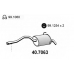 40.7063 ASSO Глушитель выхлопных газов конечный