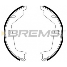 GF0608A BREMSI Комплект тормозных колодок, стояночная тормозная с
