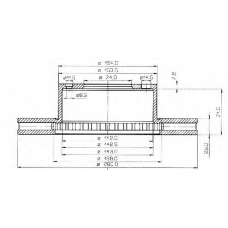 BDC3478 QUINTON HAZELL Тормозной диск