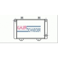 3600901 KUHLER SCHNEIDER Радиатор, охлаждение двигател