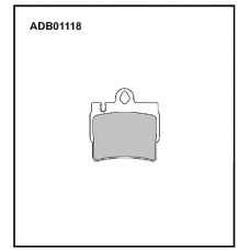 ADB01118 Allied Nippon Тормозные колодки