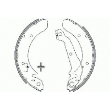 18492725356 S.b.s. Комплект тормозных колодок