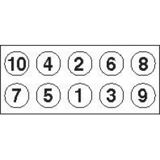 22-33024B GOETZE Комплект болтов головки цилидра