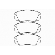 P 59 054 BREMBO Комплект тормозных колодок, дисковый тормоз
