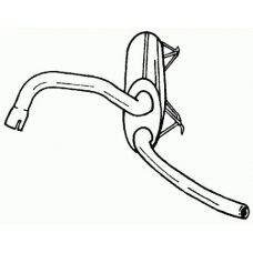 53615 SIGAM Глушитель выхлопных газов конечный