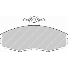 T0610357 RAMEDER Комплект тормозных колодок, дисковый тормоз