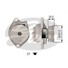 WP0072 GATES Водяной насос