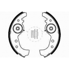 5181609 GIRLING Комплект тормозных колодок