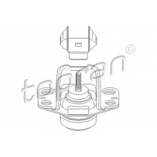 700 530 TOPRAN Подвеска, двигатель