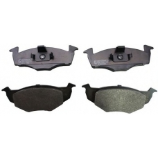 B110844 DENCKERMANN Комплект тормозных колодок, дисковый тормоз