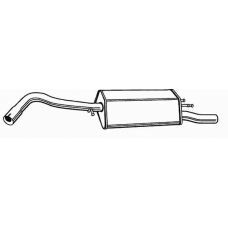 619465 FONOS Глушитель выхлопных газов конечный