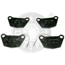 12001 OPTIMAL Комплект тормозных колодок, дисковый тормоз