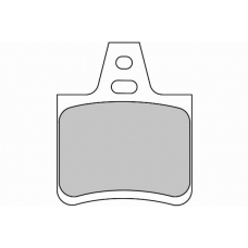 FD6741A NECTO Комплект тормозных колодок, дисковый тормоз