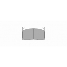 366 SIMER Комплект тормозных колодок, дисковый тормоз