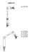 3A00/176 BREMI Комплект проводов зажигания