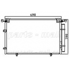 PXNCF-006 Parts mall Конденсатор, кондиционер