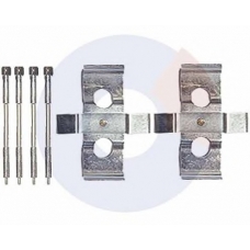 2342 CARRAB BRAKE PARTS Комплектующие, колодки дискового тормоза