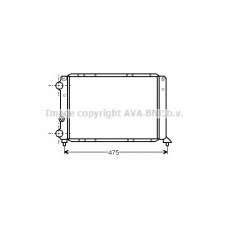 LC2030 AVA Радиатор, охлаждение двигателя