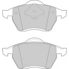 DBP241055 DURON Комплект тормозных колодок, дисковый тормоз