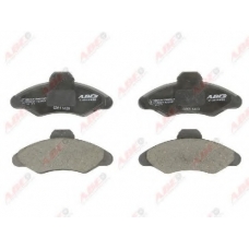 C1G017ABE ABE Комплект тормозных колодок, дисковый тормоз