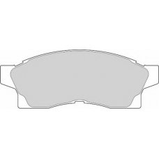 P 83 033 BREMBO Комплект тормозных колодок, дисковый тормоз
